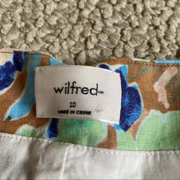 🔴 SOLD Wilfred Floral Linen Tube Top - Picture 3 of 5